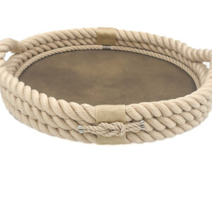 Rope Tray 38 x 38x 7 cm